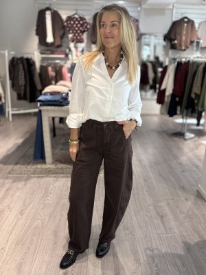 Zoom bild av Tully - Barellbyxa cargo inspererad - Brun