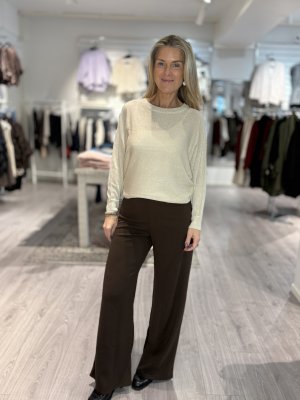 Zoom bild av Betty - Tröja med skimmer - Ljusbeige