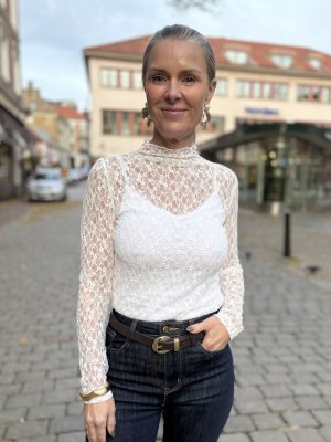 Saga - Spetstopp - Vit - One Size