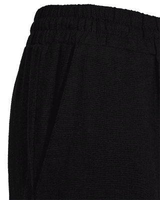 Zoom bild av Favoritbyxan Lava - En lång byxa i lin och viskos - Svart