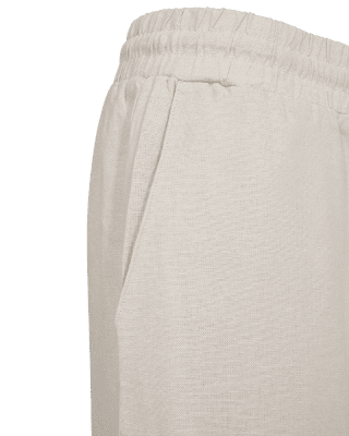 Zoom bild av Favoritbyxan Lava - En lång byxa i lin och viskos - Moonbeam melange / Ljusbeige