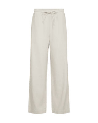 Zoom bild av Favoritbyxan Lava - En lång byxa i lin och viskos - Moonbeam melange / Ljusbeige