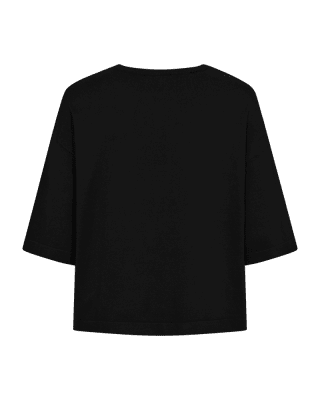 Zoom bild av Conny - Tröja med kort ärm - Svart