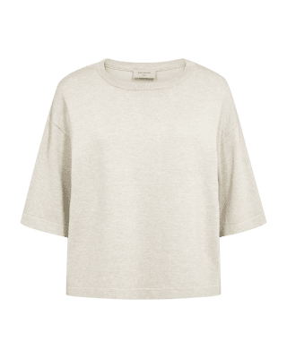 Zoom bild av FQ - Conny - Tröja med kort ärm - Beige