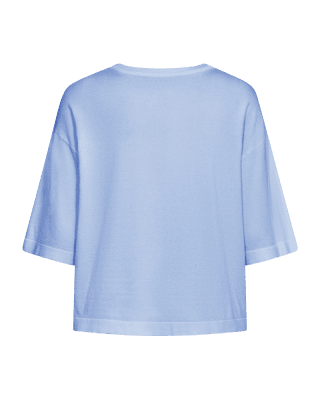 Zoom bild av Conny - Tröja med kort ärm - Ljusblå