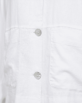 Zoom bild av Lava - Jacka i lin och viskos - Vit