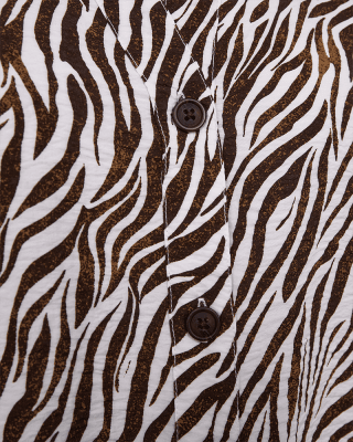 Zoom bild av Mele - Zebramönstrad skjorta