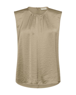 Zoom bild av FQ - Dove - Rundhalsat linne - Taupe