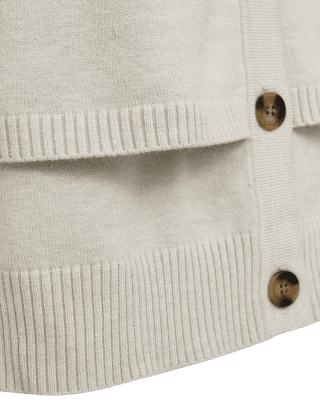 Zoom bild av Cappa - Cardigan - Ljusbeige