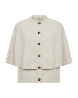 Zoom bild av Cappa - Cardigan - Ljusbeige